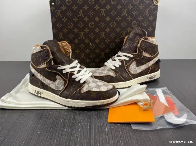 Bmlin LV OFF-WHITE x Air Jordan 1 0521